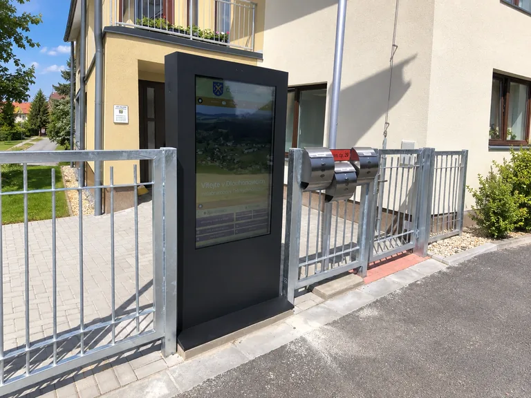 Digitálna úradná tabuľa – Dlouhoňovice