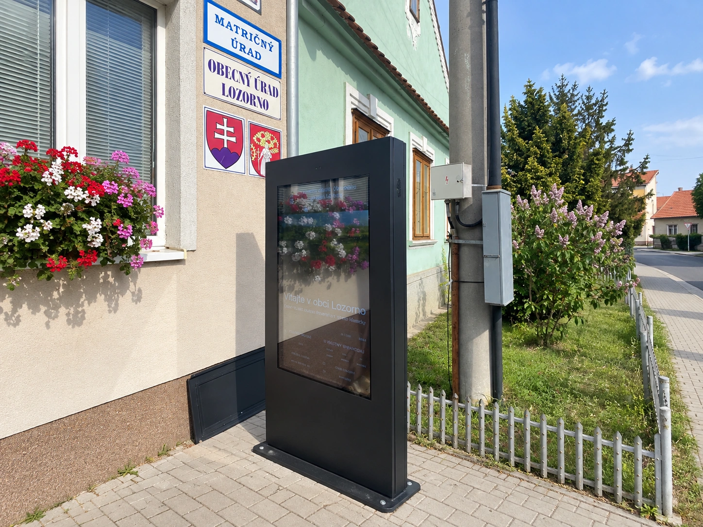 Digitálna úradná tabuľa – Lozorno