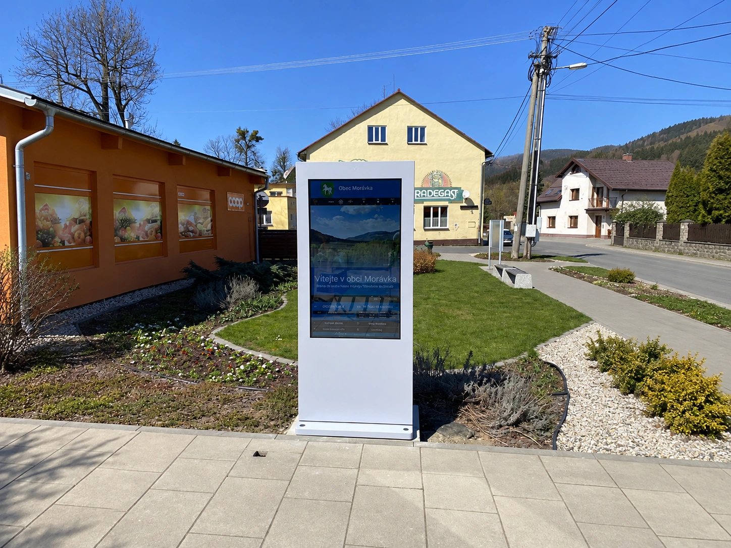 Digitálna úradná tabuľa – Morávka