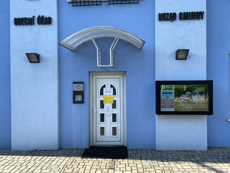 Digitálna úradná tabuľa – Horní Suchá