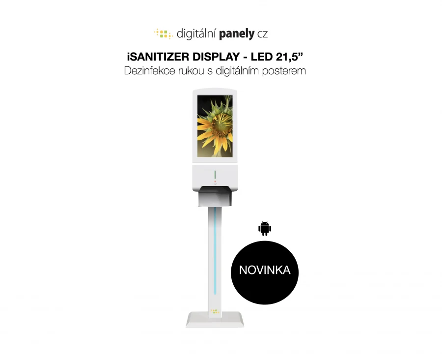 iSANITIZER DISPLAY – LED 21,5″