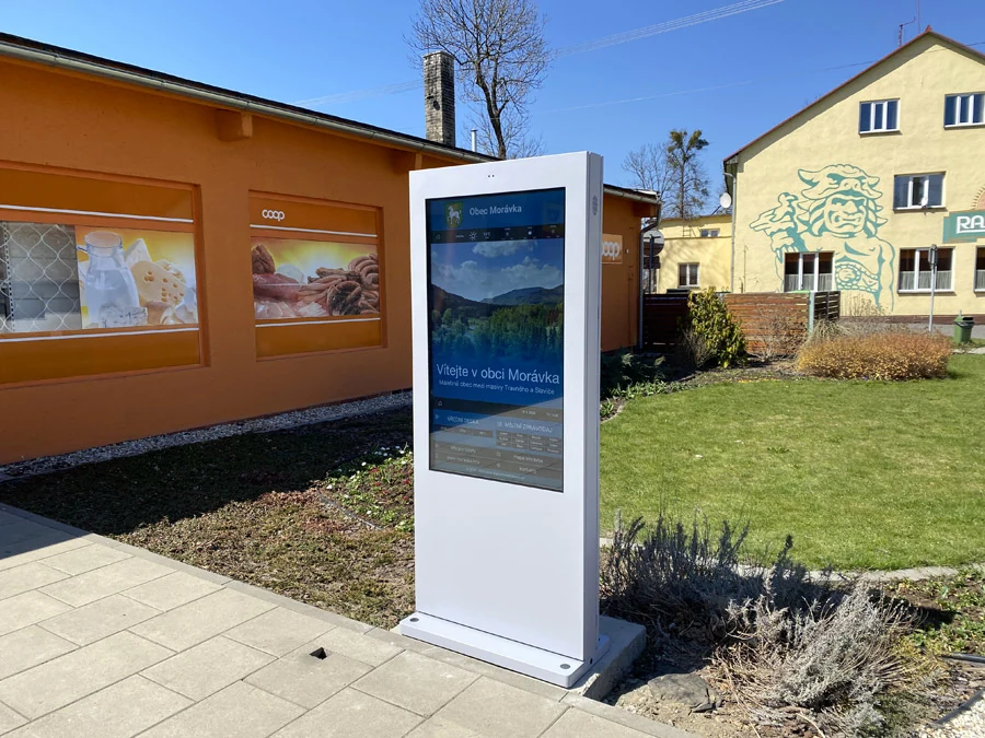 Digitálna úradná tabuľa – Morávka