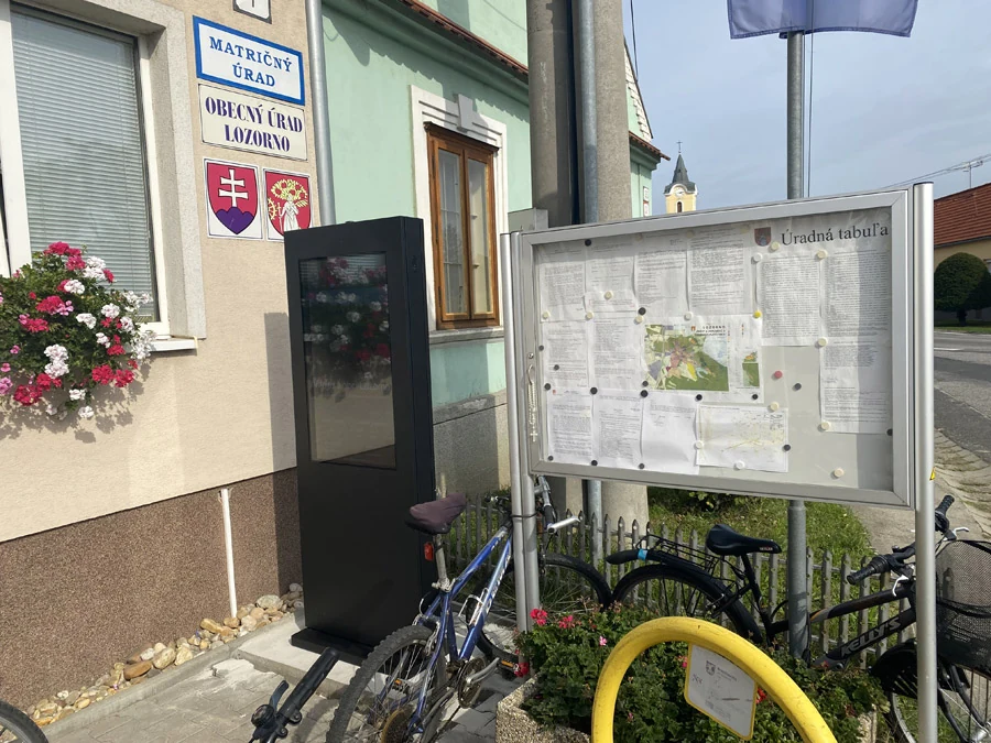Digitálna úradná tabuľa – Lozorno