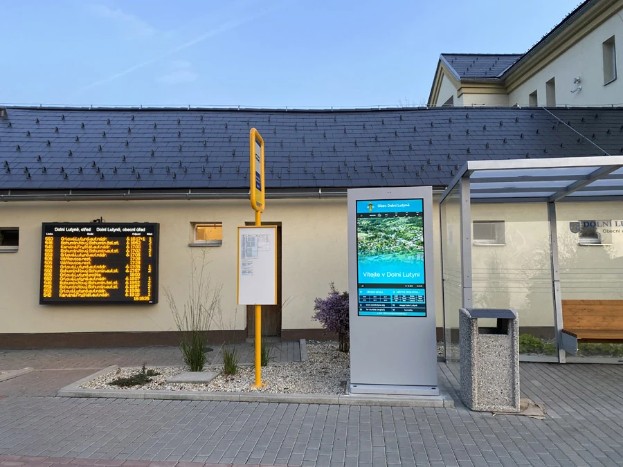 Digitálna úradná tabuľa – Dolní Lutyně