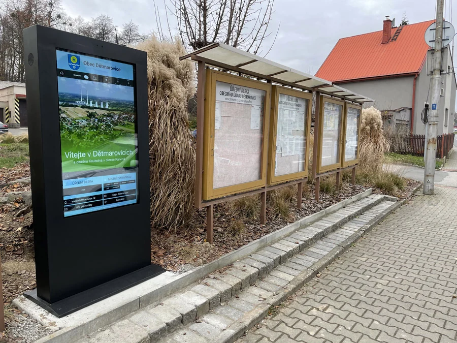 Digitálna úradná tabuľa – Dětmarovice