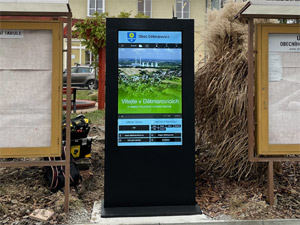 Digitálna úradná tabuľa Dětmarovice