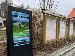 Digitálna úradná tabuľa Dětmarovice