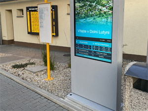Digitálna úradná tabuľa Dolní Lutyně