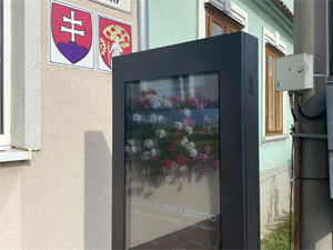Digitálna úradná tabuľa Lozorno