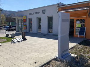 Digitálna úradná tabuľa Morávka