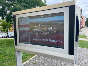 Digitálna úradná tabuľa Napajedla