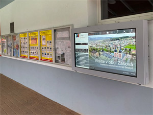 Digitálna úradná tabuľa Zašová